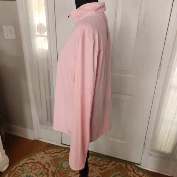 Champion Pink Zip Work Out Long Sleeve Top Size Plus XXL - Picture 6 of 8